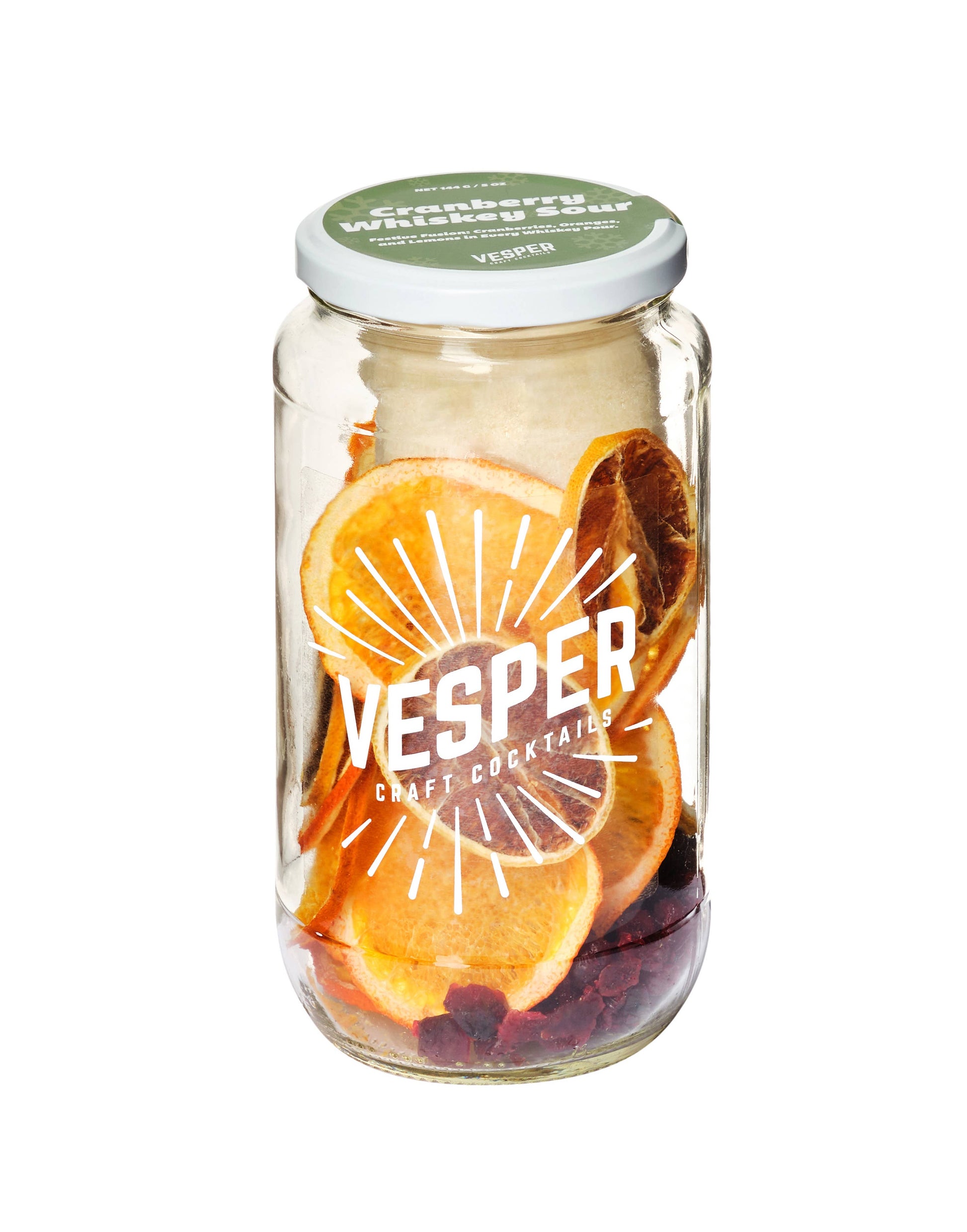 Holiday - Craft Cocktail Kit/Mix - Cranberry Whiskey Sour-3