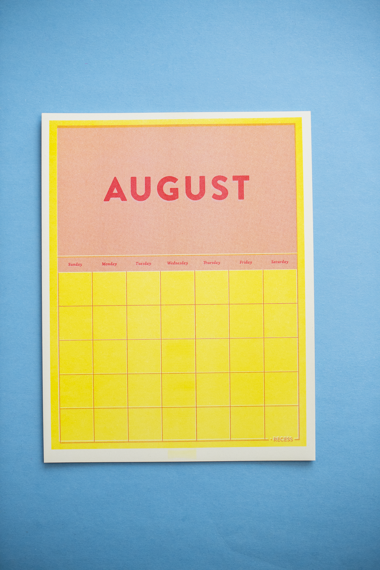 Risograph Undated Calendar-4