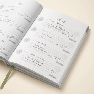Guided Reading Journal, A5 Hardcover - Library Card