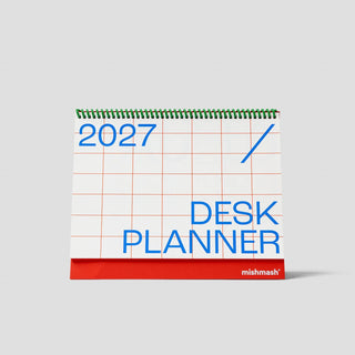 2027 Desk Planner - Saturday Morning