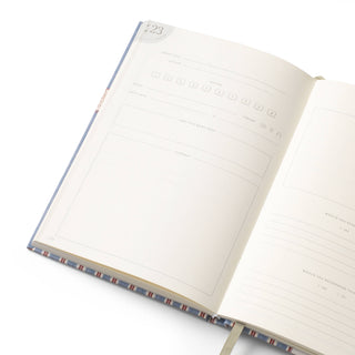 Guided Reading Journal, A5 Hardcover - Library Card