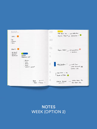 26/27 Planner - Saturday Morning