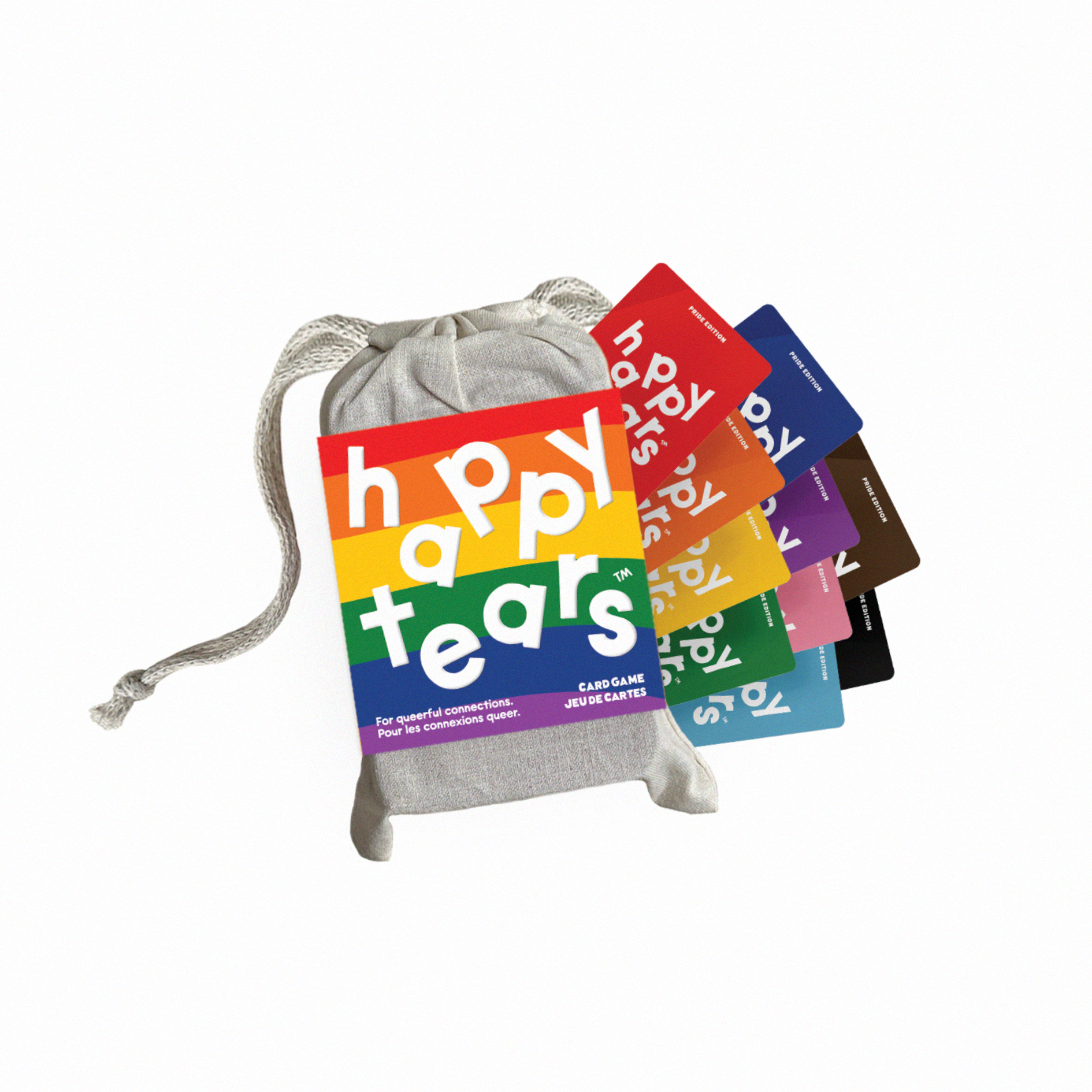 Happy tears: pride edition (bilingual conversation cards)