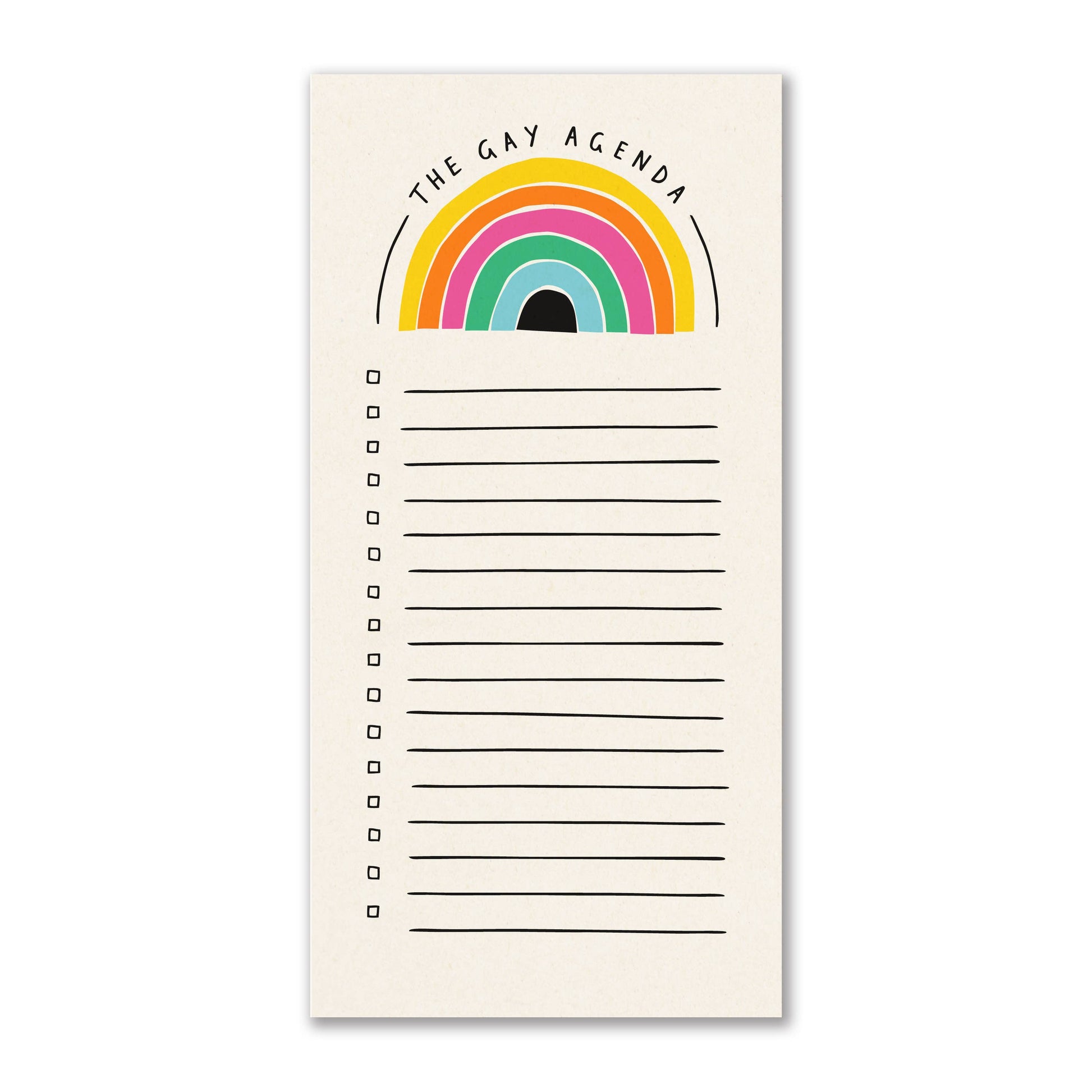 Gay Agenda Notepad-1
