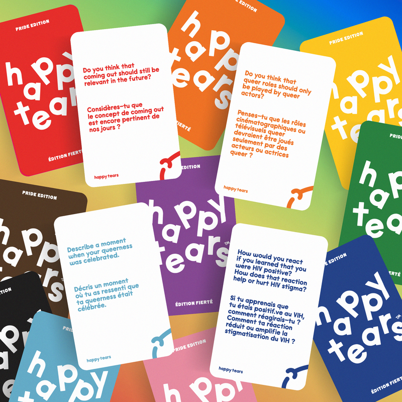 Happy tears: pride edition (bilingual conversation cards)-zoom-