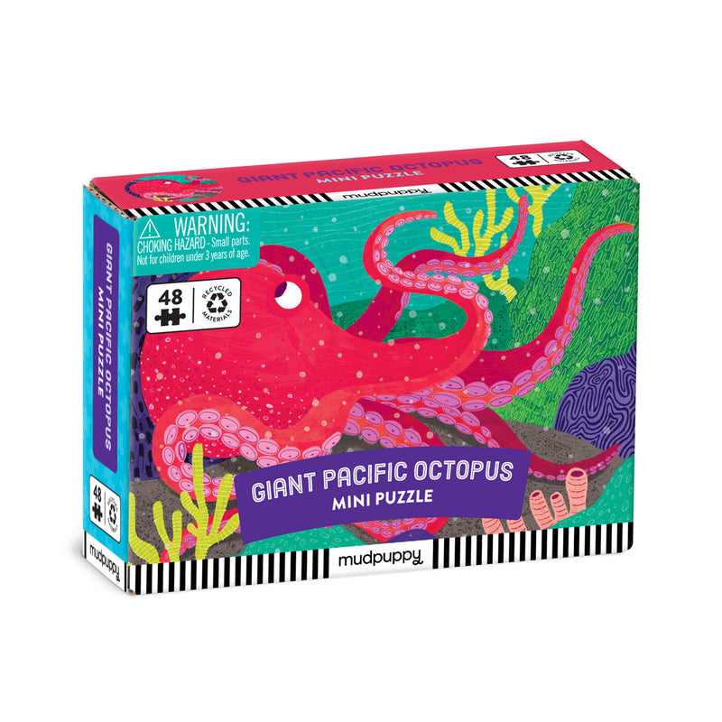 Giant Pacific Octopus Mini Puzzle-zoom-