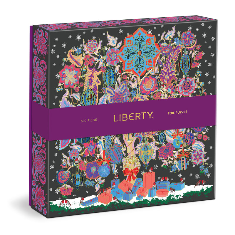 Liberty Christmas Tree of Life 500 Piece Foil Puzzle-zoom-