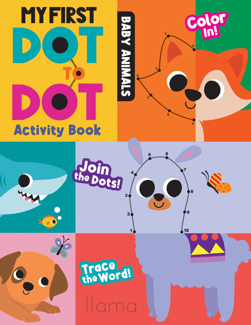 My First Dot To Dot Activity Book: Baby Animals-zoom-