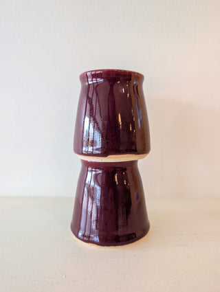 Maroon Bud Vase