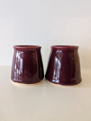 Maroon Bud Vase