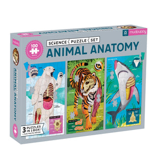 Animal Anatomy Science Puzzle Set - Saturday Morning