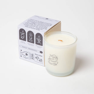 Aurora - Mahogany Teakwood & Aspen Coconut Soy 8oz Candle - Saturday Morning