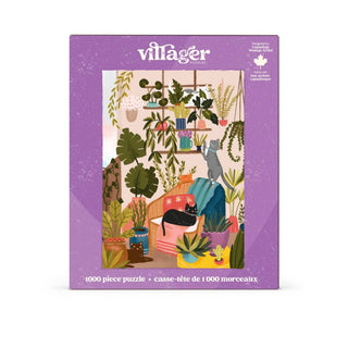 Balcony Cats | 1000 - Piece Puzzle | Designed in Canada - Saturday Morning