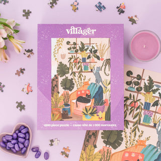 Balcony Cats | 1000 - Piece Puzzle | Designed in Canada - Saturday Morning
