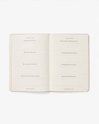 Best Year Journal Essential Black | New Year Goal Setting - Saturday Morning
