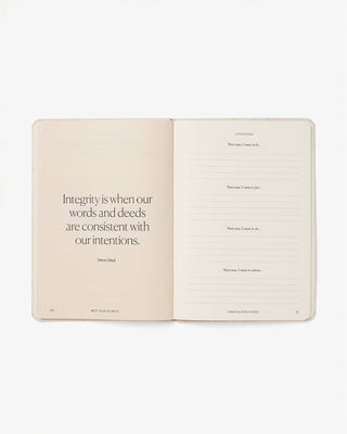 Best Year Journal Essential Black | New Year Goal Setting - Saturday Morning