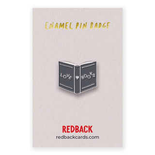 Book Enamel Pin Badge - Saturday Morning