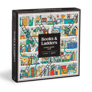 Books and Ladders Classic Board Game - Saturday Morning
