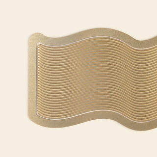 Brass Metal Bookmark - Wave - Saturday Morning
