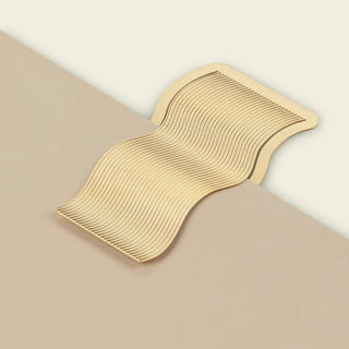 Brass Metal Bookmark - Wave - Saturday Morning