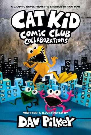 Cat Kid Comic Club: Collaborations: A Graphic Novel (Cat Kid Comic Club 4): From the Creator of Dog Man - Saturday Morning