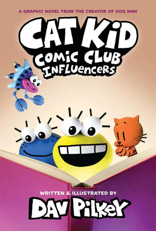 Cat Kid Comic Club: Influencers: A Graphic Novel (Cat Kid Comic Club 5): From the Creator of Dog Man - Saturday Morning