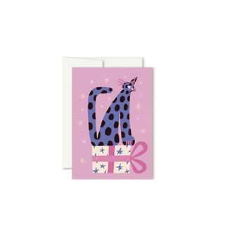 CHOUCHOU — Miniature Greeting Card - Saturday Morning