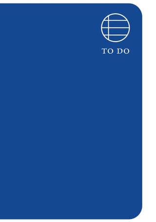 Cornflower Blue Pocket To Do Notebook - Saturday Morning