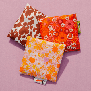 Cow Print Foldable Nylon Tote - Saturday Morning