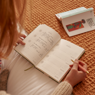 Guided Reading Journal, A5 Hardcover - Library Card