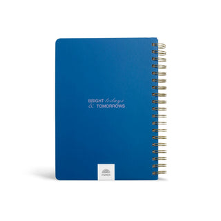 Daily Planner, Undated, B5 Spiral Hardcover - Bold - Saturday Morning