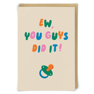 Did It Greeting Card - Saturday Morning