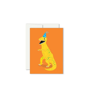 DINO — Miniature Greeting Card - Saturday Morning