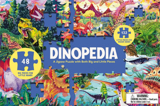 Dinopedia Jigsaw Puzzle A 180 - Piece Jigsaw Puzzle - Saturday Morning