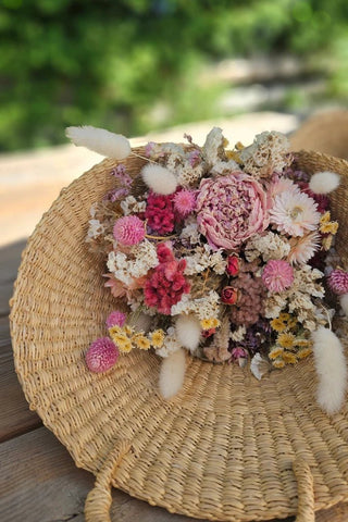 Dried Flower Hanging Basket - Saturday Morning