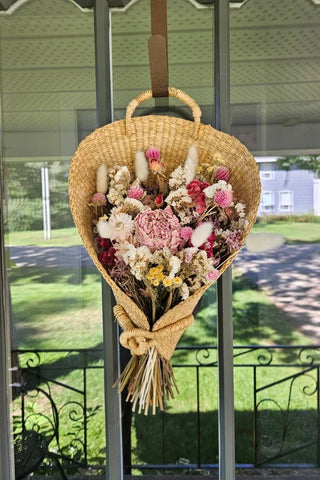 Dried Flower Hanging Basket - Saturday Morning