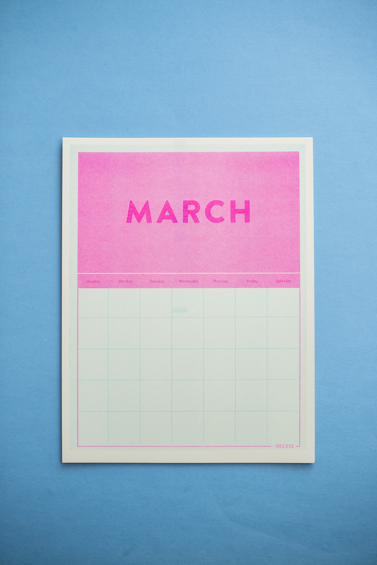Risograph Undated Calendar-zoom-3