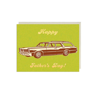 Father’s Day Car – Foil Father’s Day Card - Saturday Morning