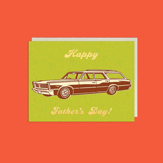 Father’s Day Car – Foil Father’s Day Card - Saturday Morning