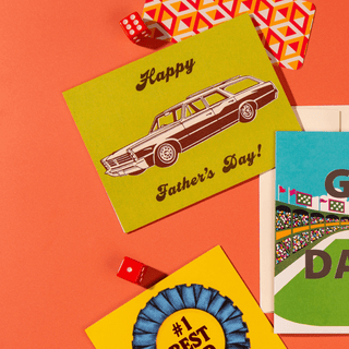 Father’s Day Car – Foil Father’s Day Card - Saturday Morning