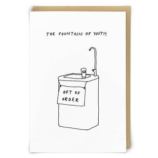 Fountain Of Youth Greeting Card - Saturday Morning