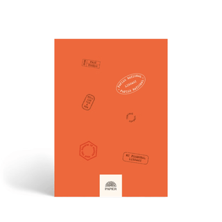 Guided Reading Journal, A5 Hardcover - Library Card - Saturday Morning