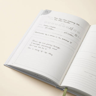 Guided Reading Journal, A5 Hardcover - Library Card - Saturday Morning