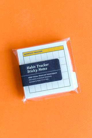 Habit Tracker Sticky Note Pad Set - Saturday Morning