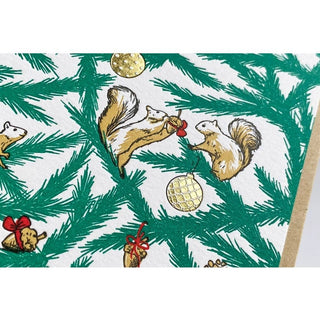 Holiday Squirrel Card - Saturday Morning