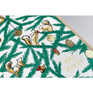 Holiday Squirrel Card - Saturday Morning