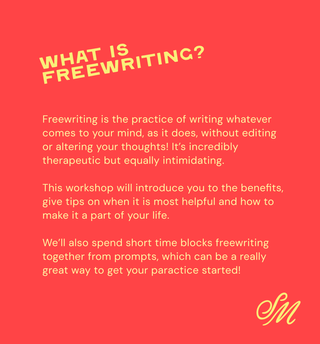 Learn to Freewrite Workshop - Saturday Morning