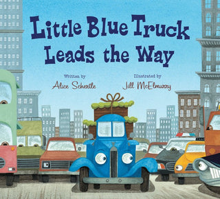 Little Blue Truck Leads the Way Board Book - Saturday Morning