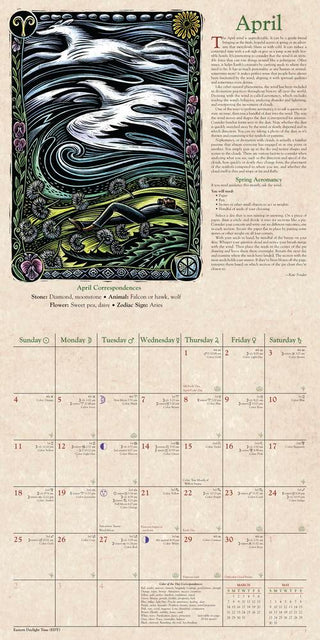 Llewellyn's 2027 Witches' Calendar - Saturday Morning