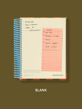 Loop Blank Notebok - Saturday Morning